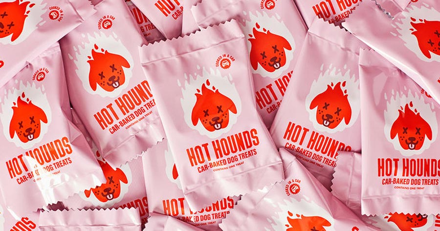 car-baked dog treats
